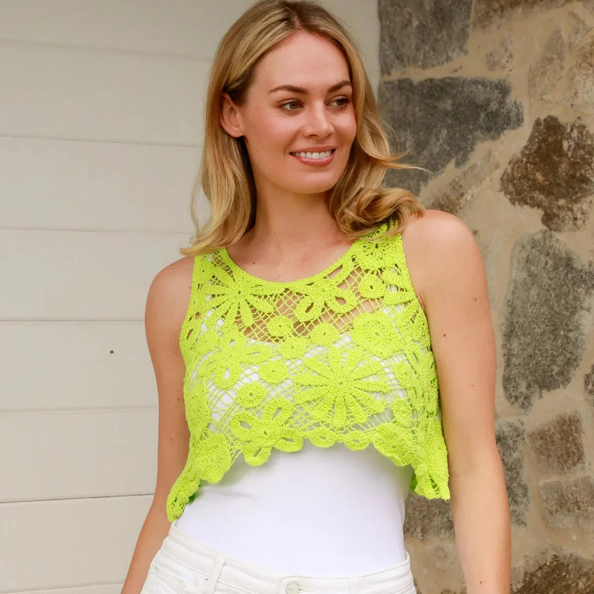 Sweet Crochet Summer Crop Top