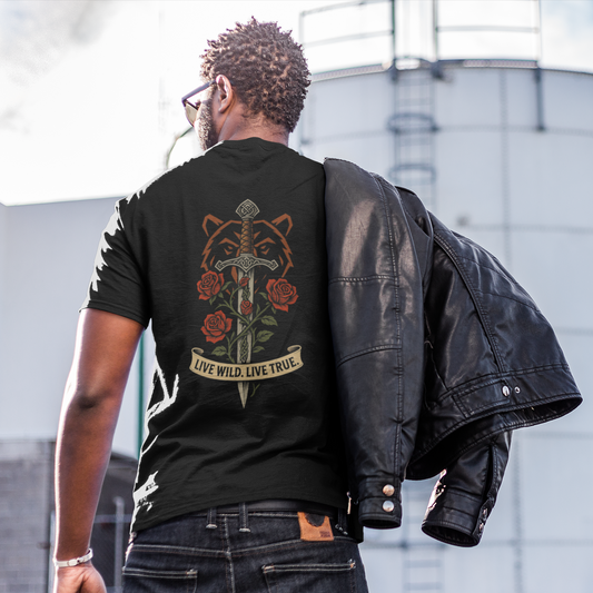 Celtic Sword Tee – Live Wild, Live True