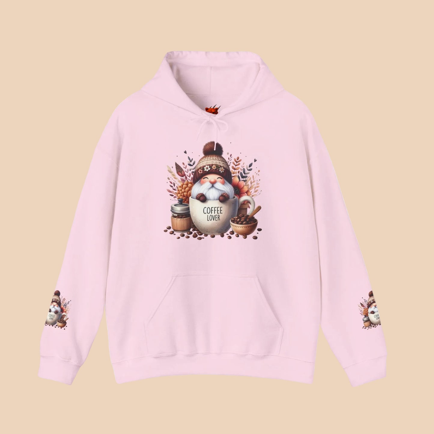 Coffee Lover Gnome Hoodie