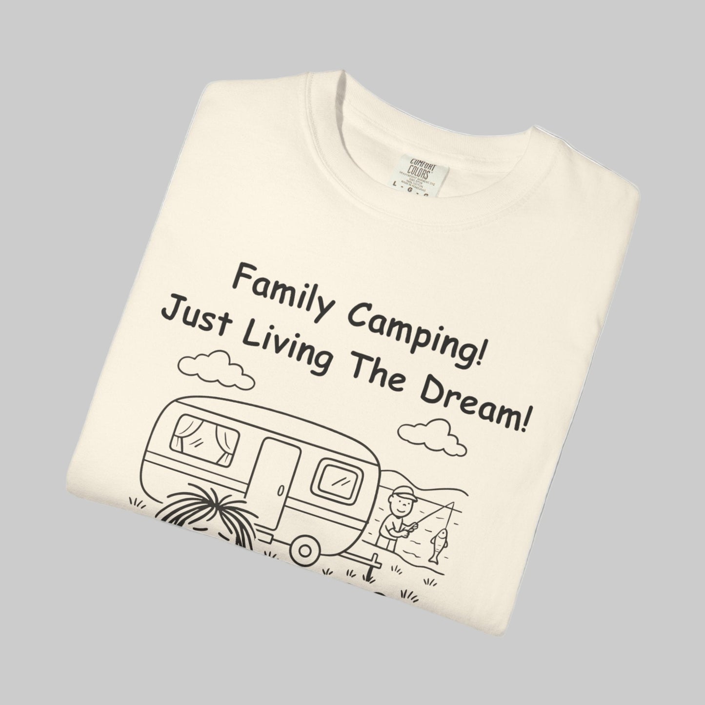 Family Camping Funny Tee