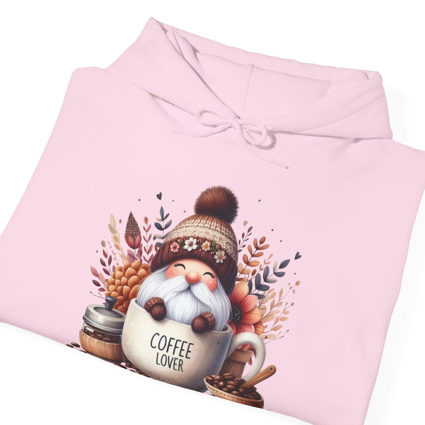 Coffee Lover Gnome Hoodie