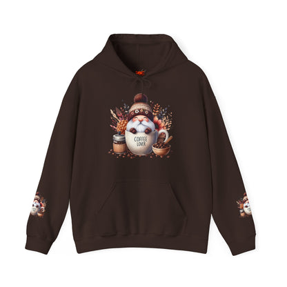 Coffee Lover Gnome Hoodie