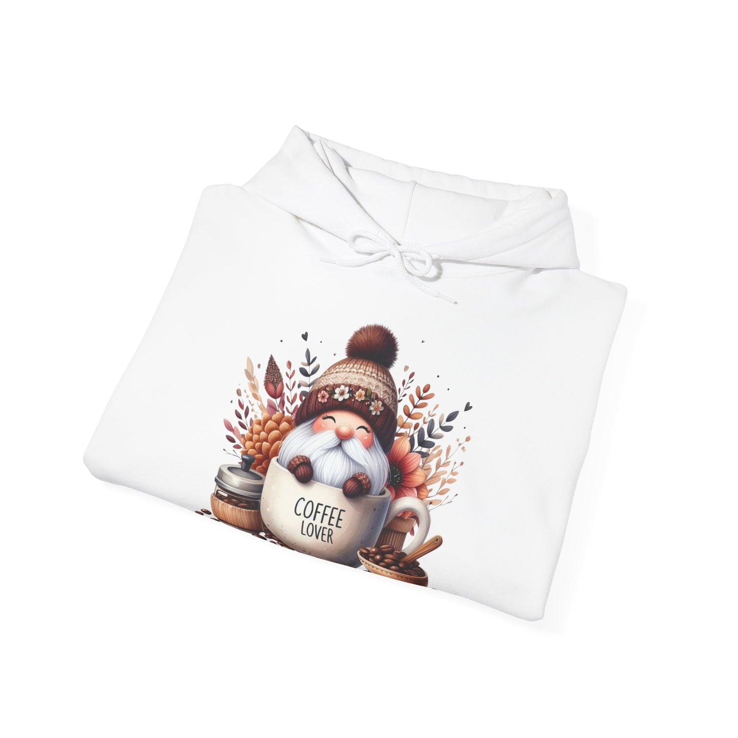 Coffee Lover Gnome Hoodie