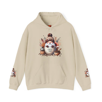 Coffee Lover Gnome Hoodie