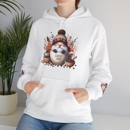Coffee Lover Gnome Hoodie