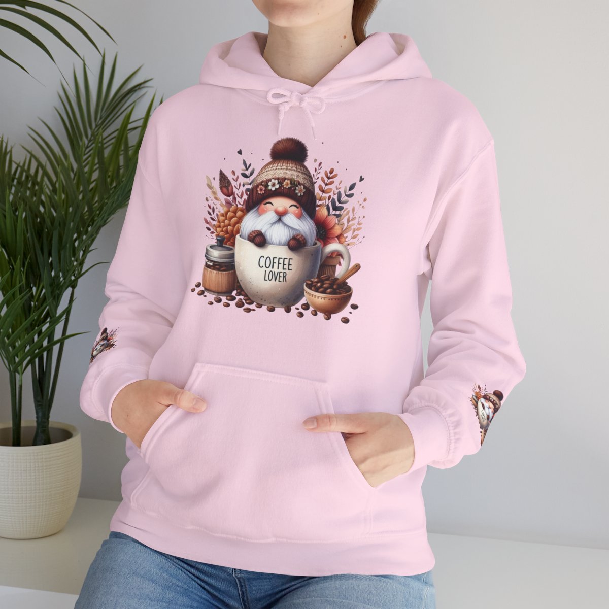 Coffee Lover Gnome Hoodie