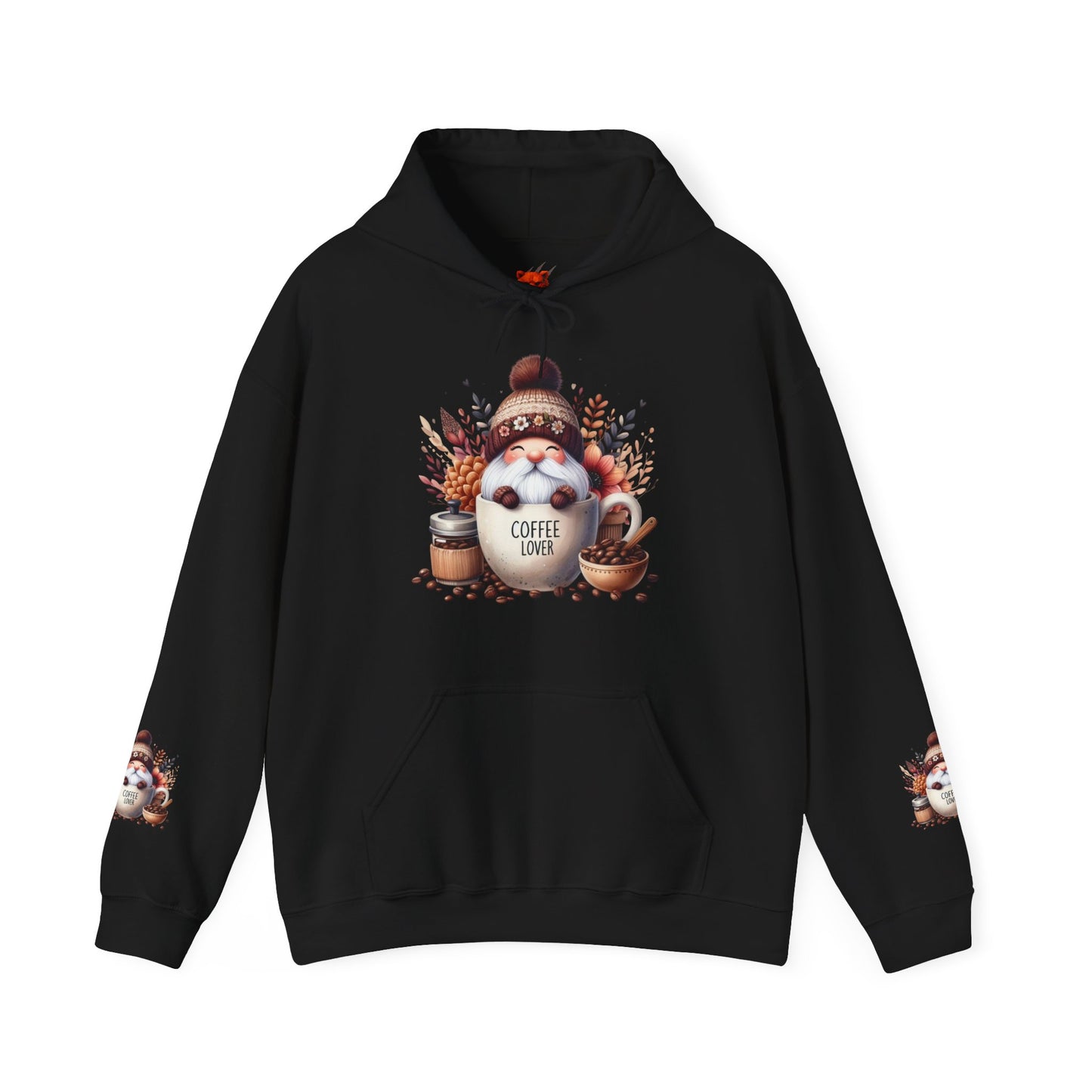 Coffee Lover Gnome Hoodie