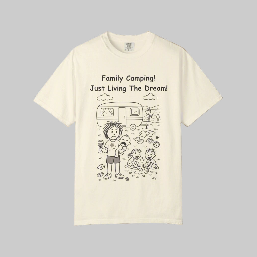 Family Camping Funny Tee