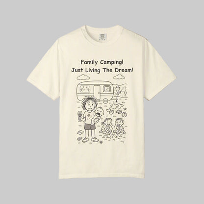 Family Camping Funny Tee