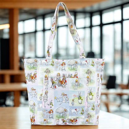 Alice in Wonderland Canvas Tote Bag – Watercolour Stories
