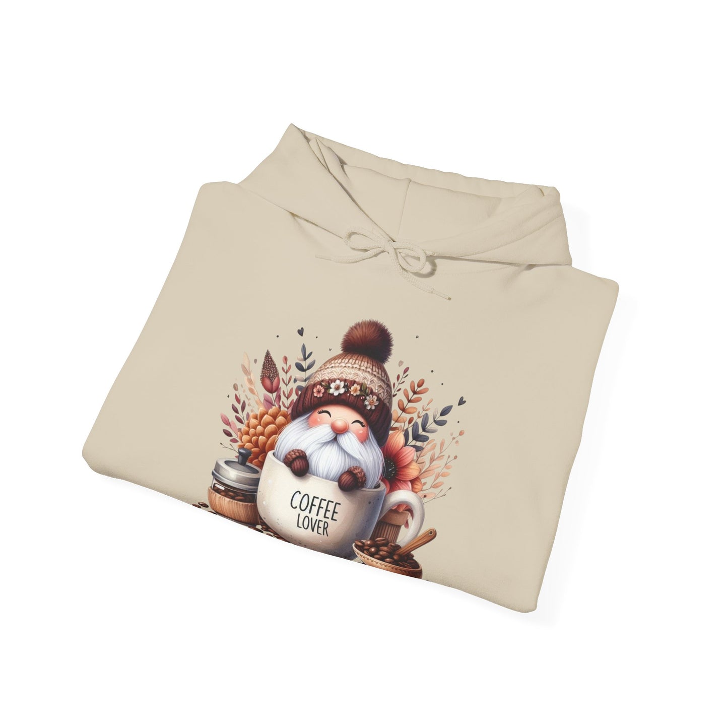 Coffee Lover Gnome Hoodie