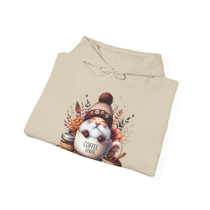 Coffee Lover Gnome Hoodie