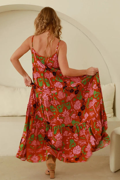 Soft and Comfortable Emberlynn Slip Maxi Dress | Ginger Bear Boutique