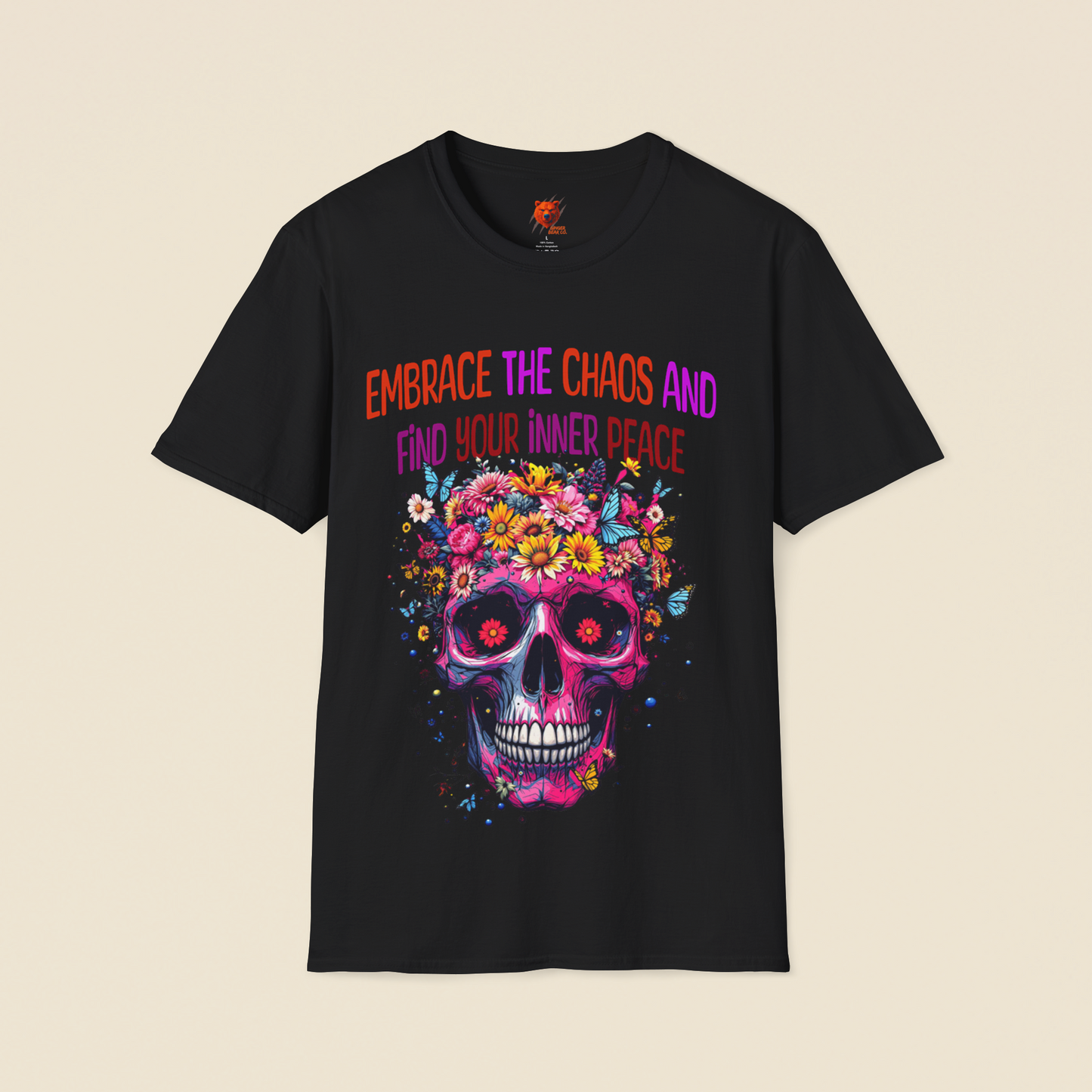 Find Your Peace - Skull Tee