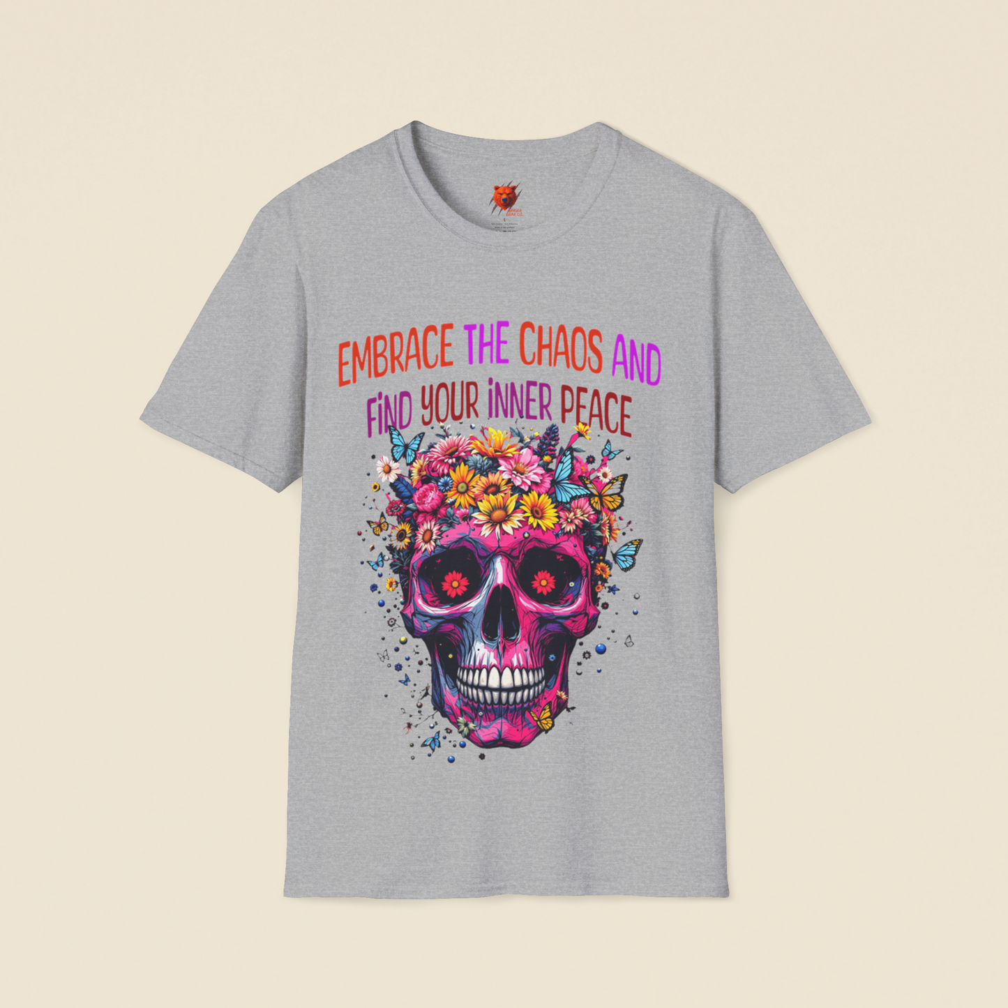 Find Your Peace - Skull Tee