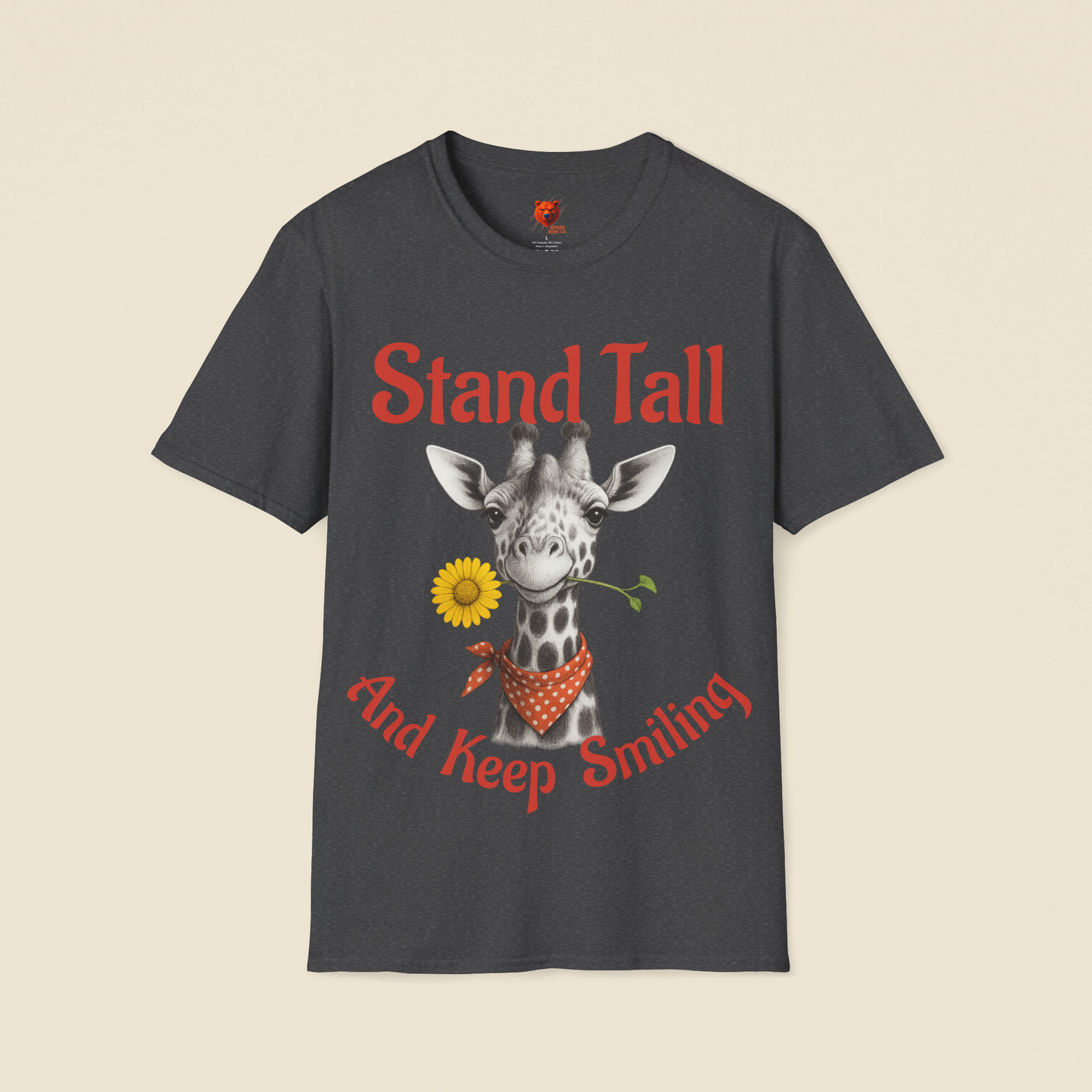 Stand Tall Giraffe Tee