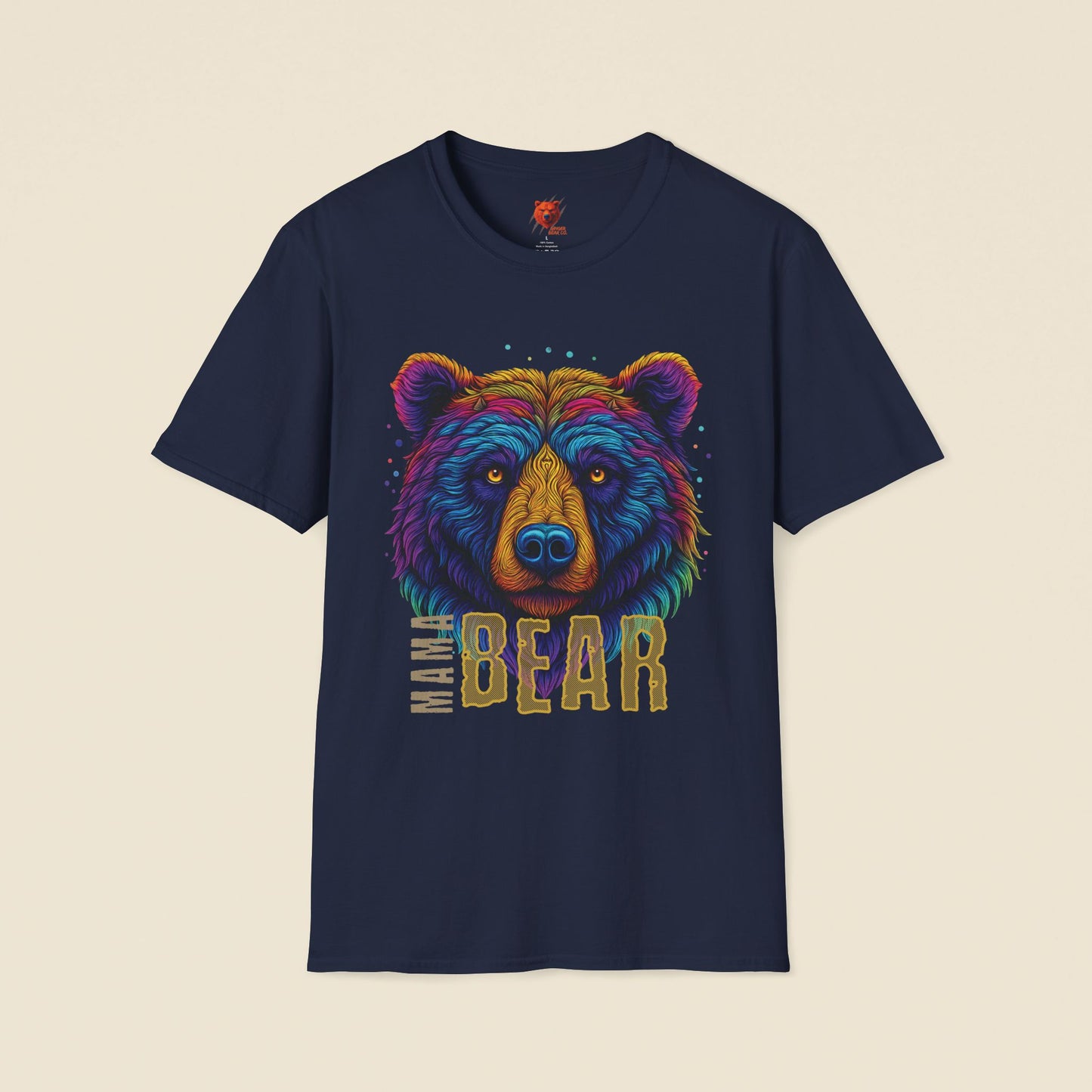 Mama Bear Psychedelic Tee