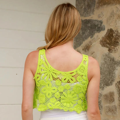 Sweet Crochet Summer Crop Top