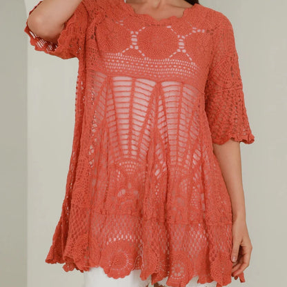Beautiful Knit Summer Top | Ginger Bear Boutique