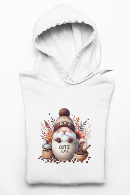 Coffee Lover Gnome Hoodie