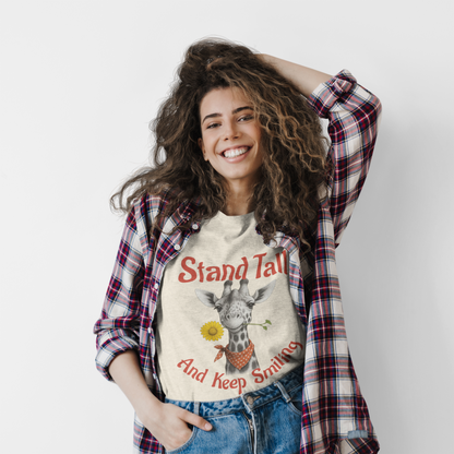 Stand Tall Giraffe Tee