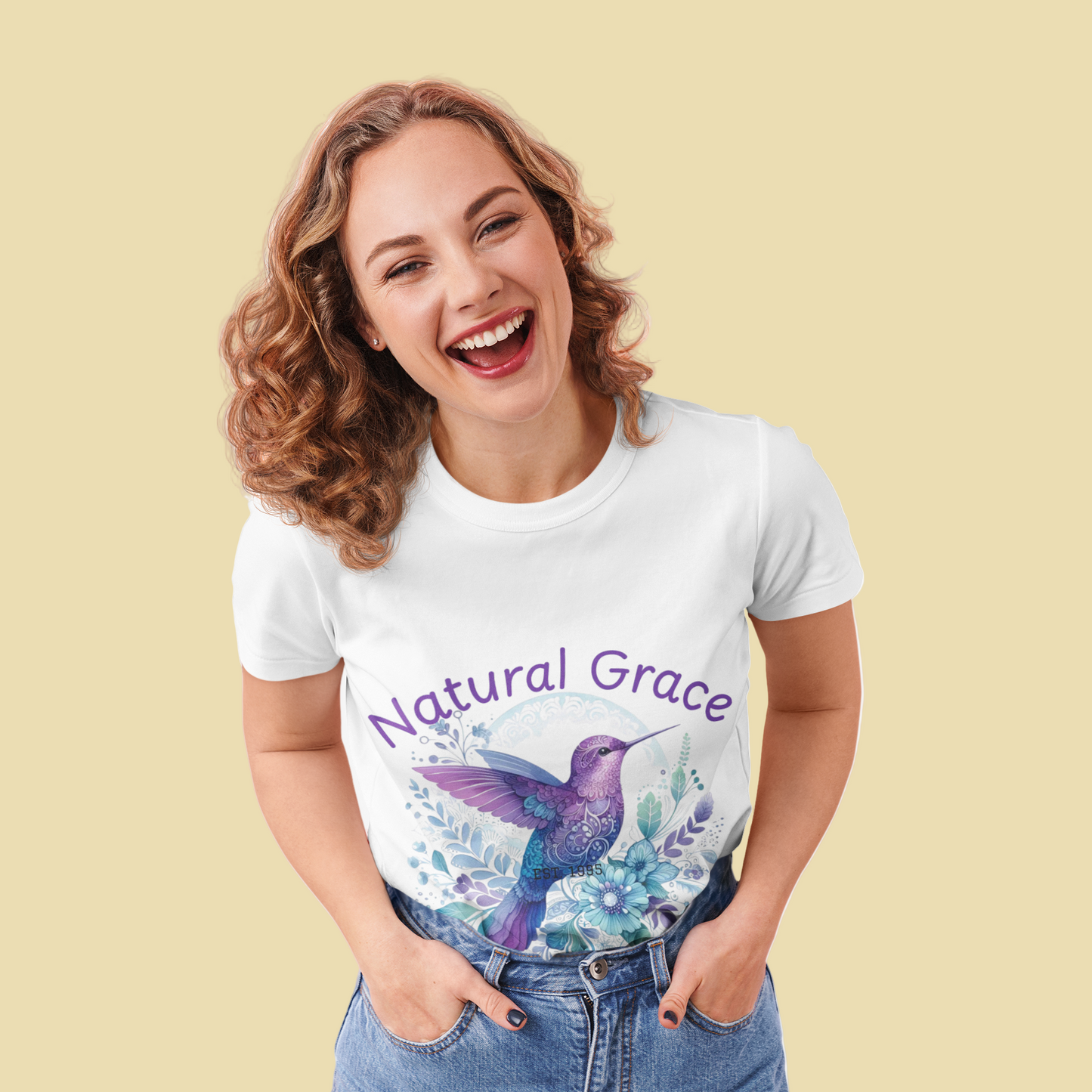 Natural Grace Tee – Hummingbird Collection