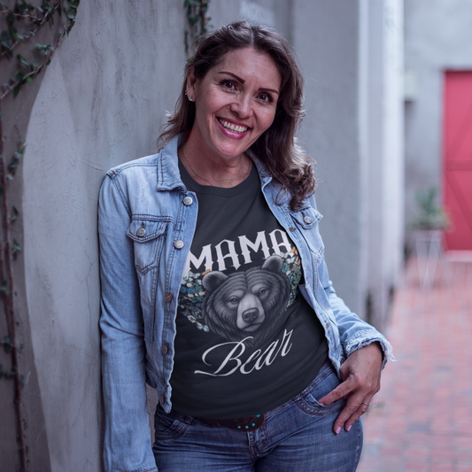Mama Bear Tee – Fierce Motherhood Collection