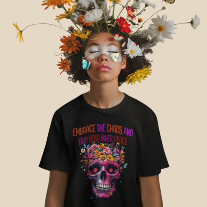 Find Your Peace - Skull Tee