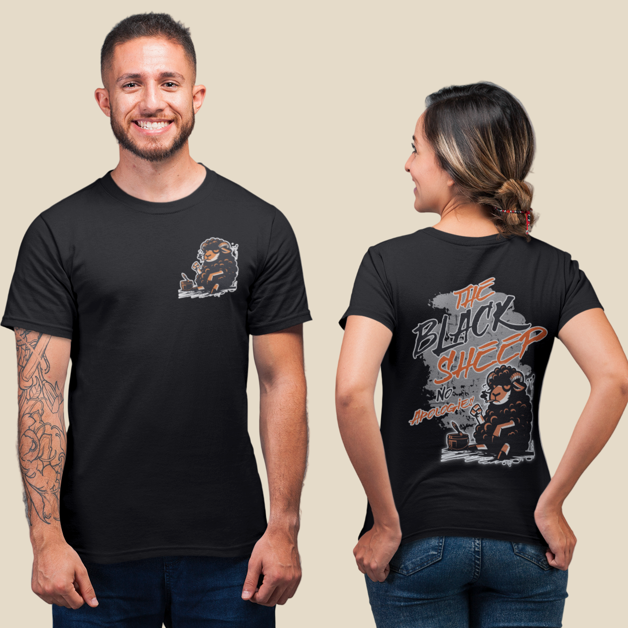 The Black Sheep - No Apologies Tee