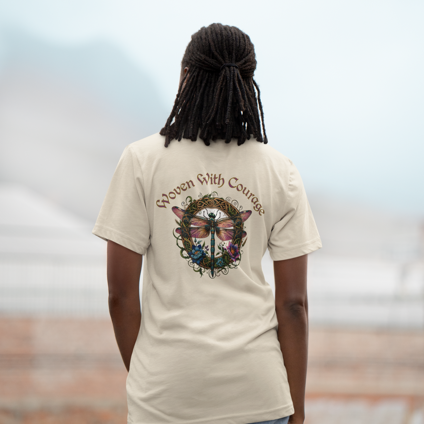 Celtic Dragonfly Graphic T-Shirt