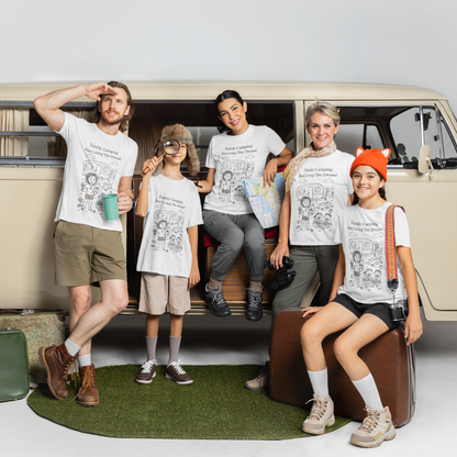 Family Camping Funny Tee