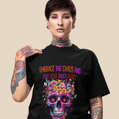 Find Your Peace - Skull Tee