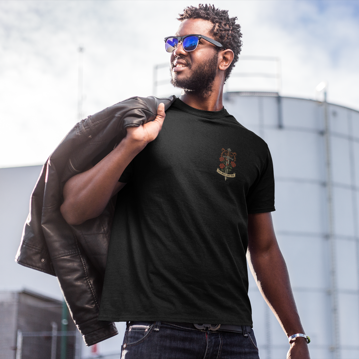 Celtic Sword Tee – Live Wild, Live True