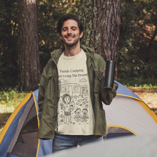 Family Camping Funny Tee