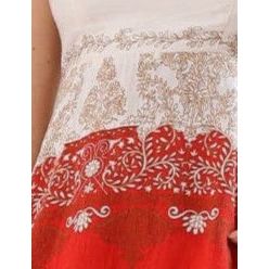 Mediterranean Charm Peplum Cami Top