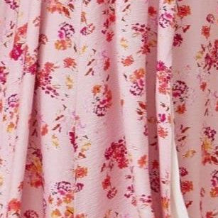 Beautiful Pink Floral Maxi Dress